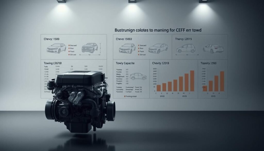 Chevy engine options and towing capacity by engine specs