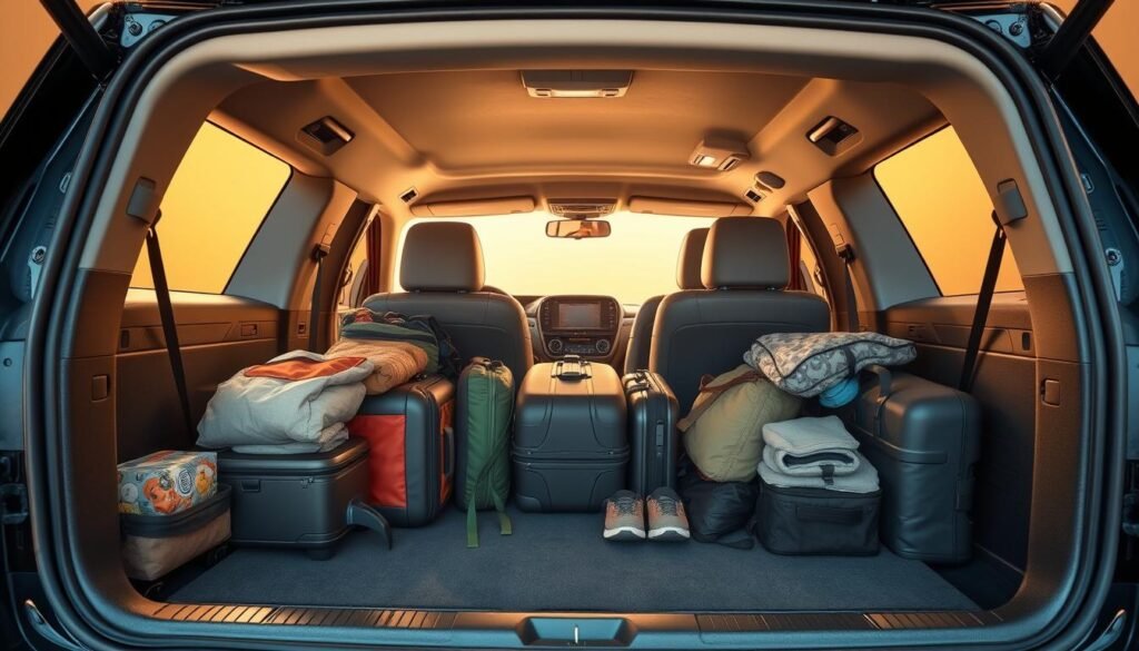 SUV cargo capacity