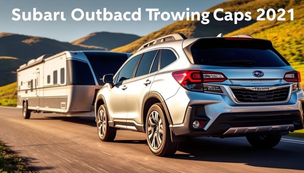Subaru Outback towing capacity 2021