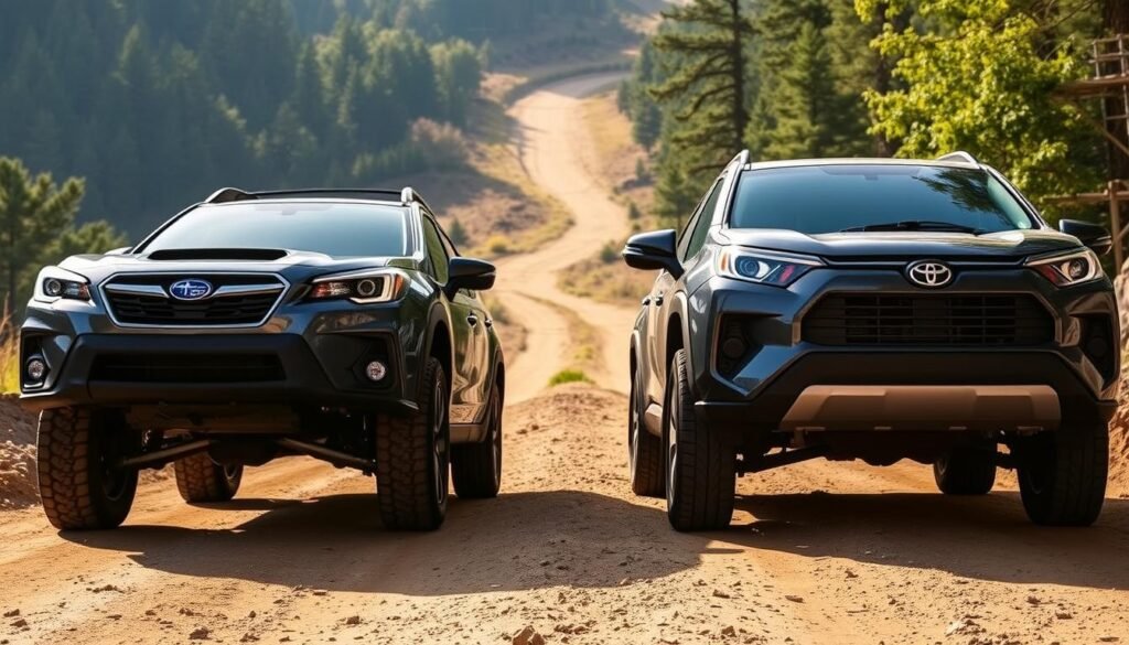 Subaru Outback vs Toyota RAV4 ground clearance Subaru Outback vs Toyota RAV4 ground clearance