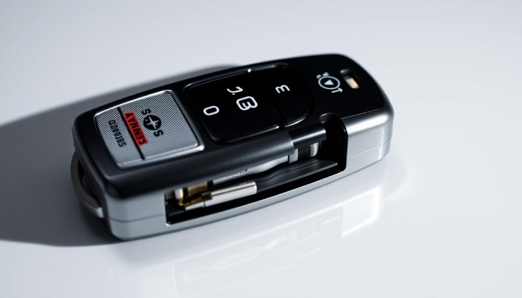 Subaru key fob emergency access method