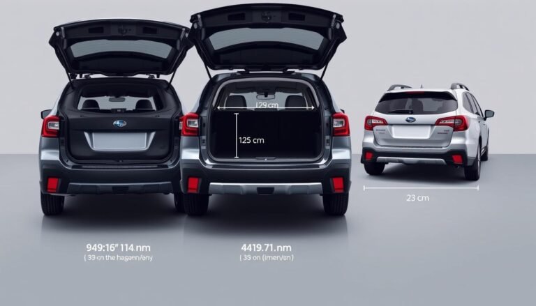 Subaru Outback Trunk Dimensions Guide