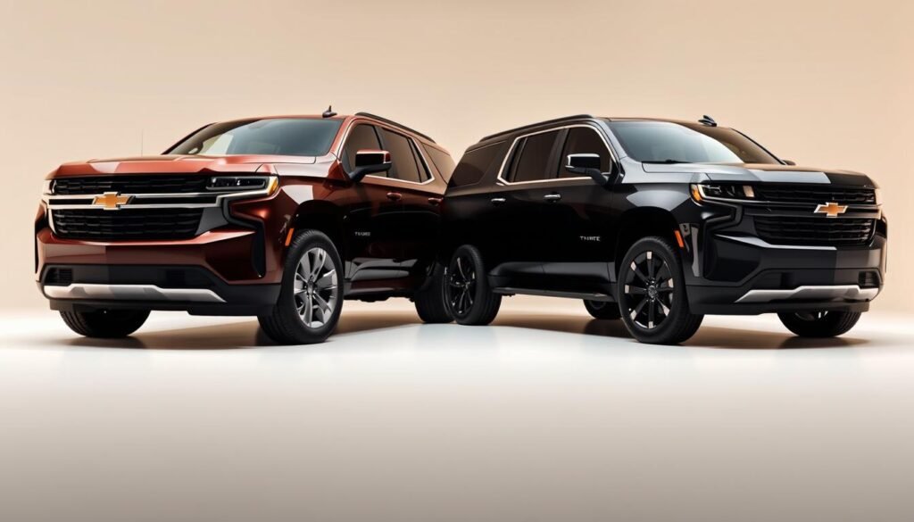 chevy tahoe vs suburban exterior