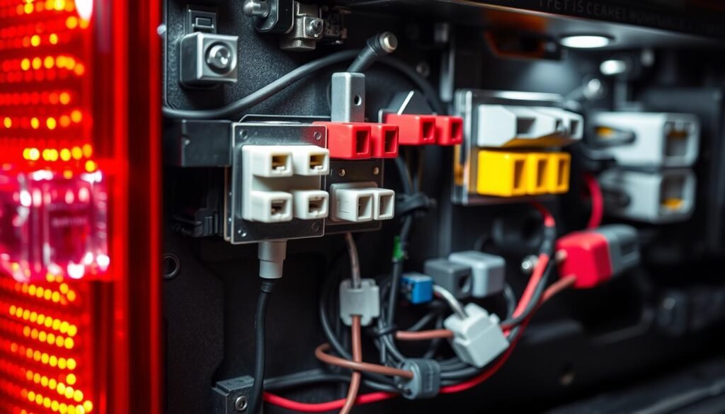 chevy truck tail light wiring components