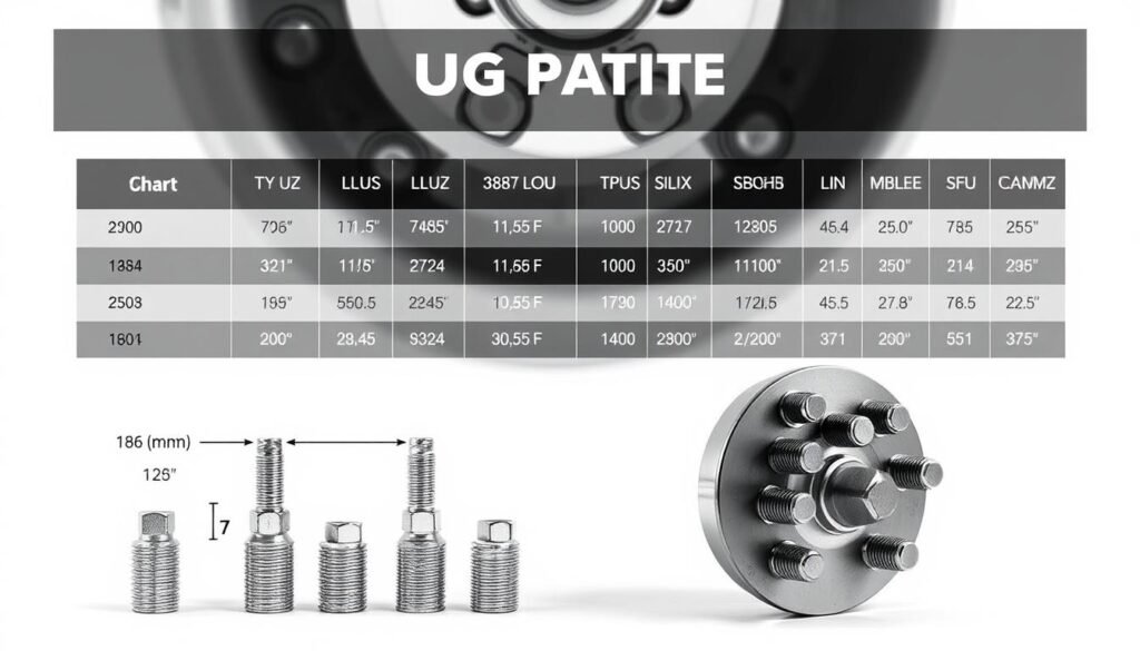 dodge ram lug pattern chart