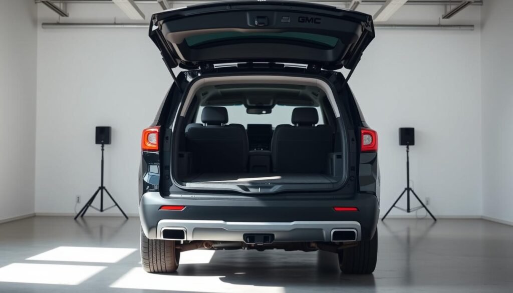 gmc acadia trunk capacity