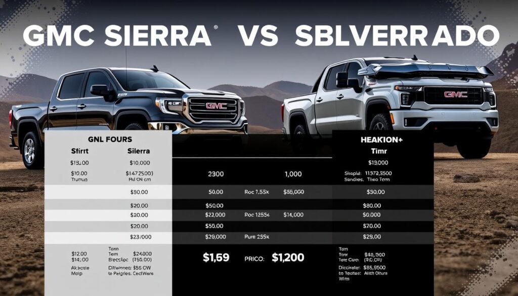 gmc sierras trim levels and chevy silverado trim levels price comparison