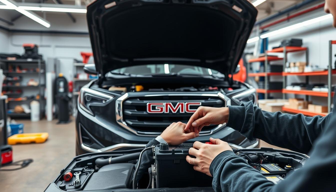 gmc terrain battery replacement