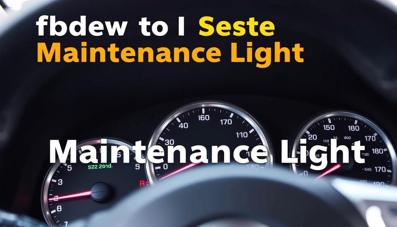 how to reset maintenance light on toyota 4runner