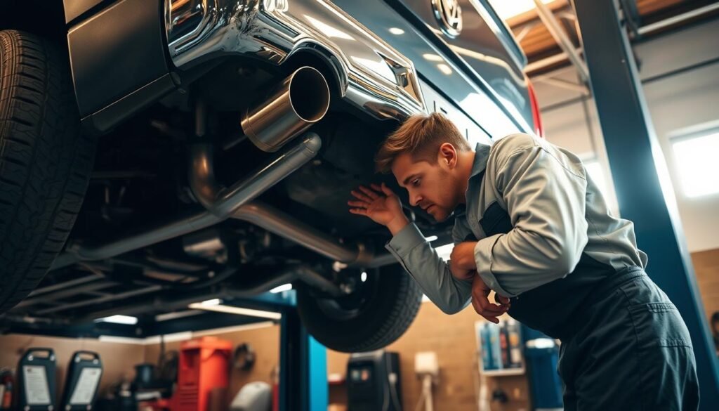 inspection for exhaust leaks inspection for exhaust leaks