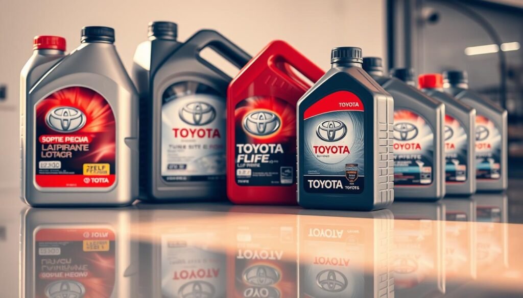 oil types for toyota vehicles
