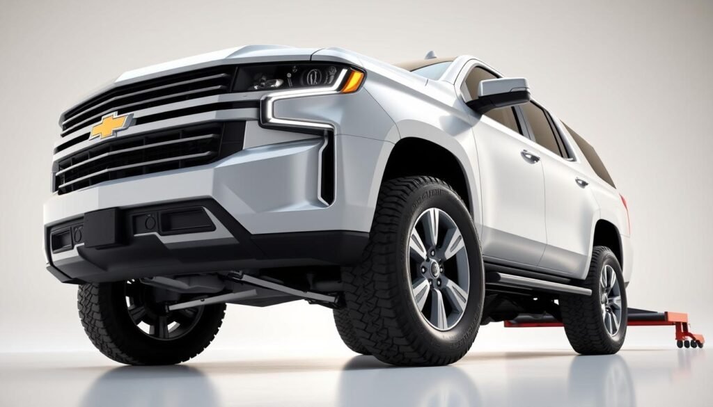 2025 chevy suburban towing specs