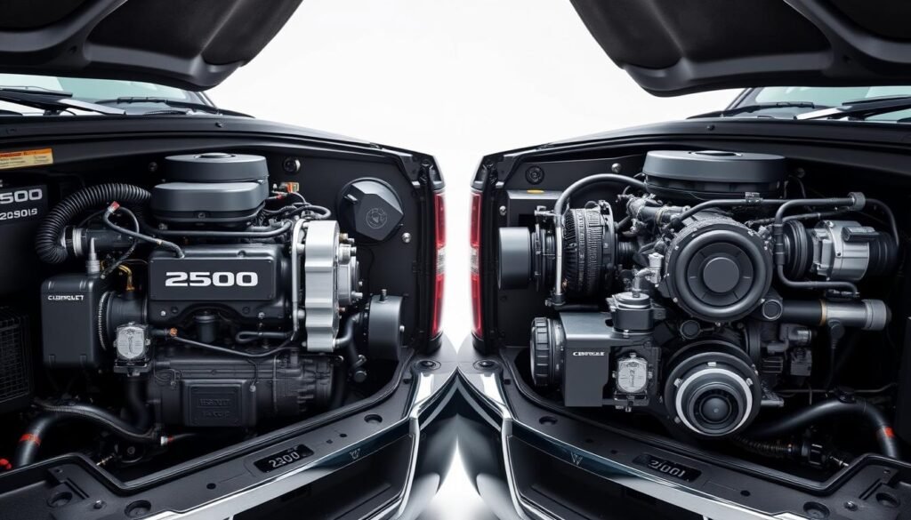 Chevy 2500 vs 3500 engine specifications