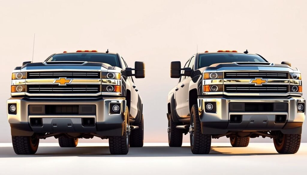 Chevy 2500 vs 3500 specs