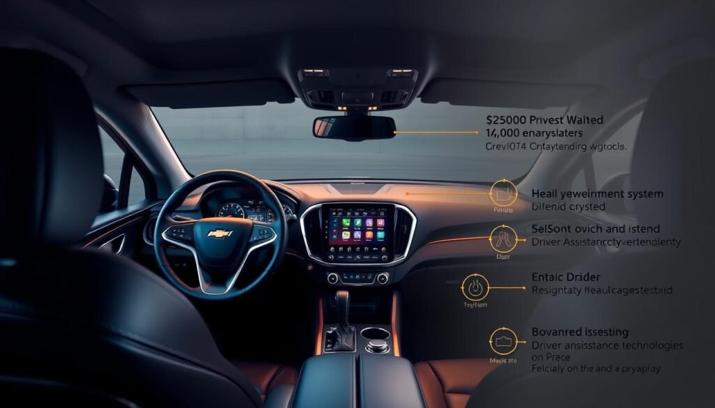 Chevy Blazer interior features and technology
