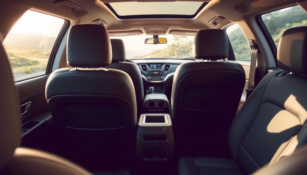 Chevy Equinox interior space and Nissan Rogue comfort features