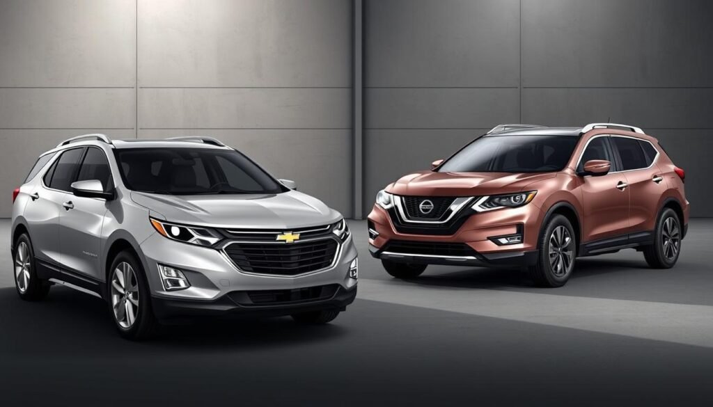 Chevy Equinox performance and Nissan Rogue performance comparison