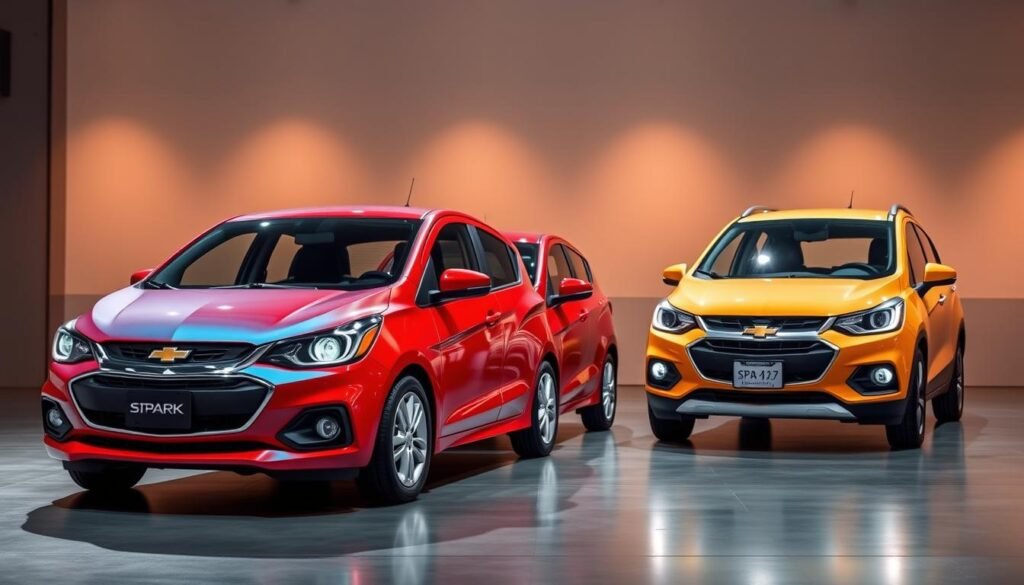 Chevy Spark generations