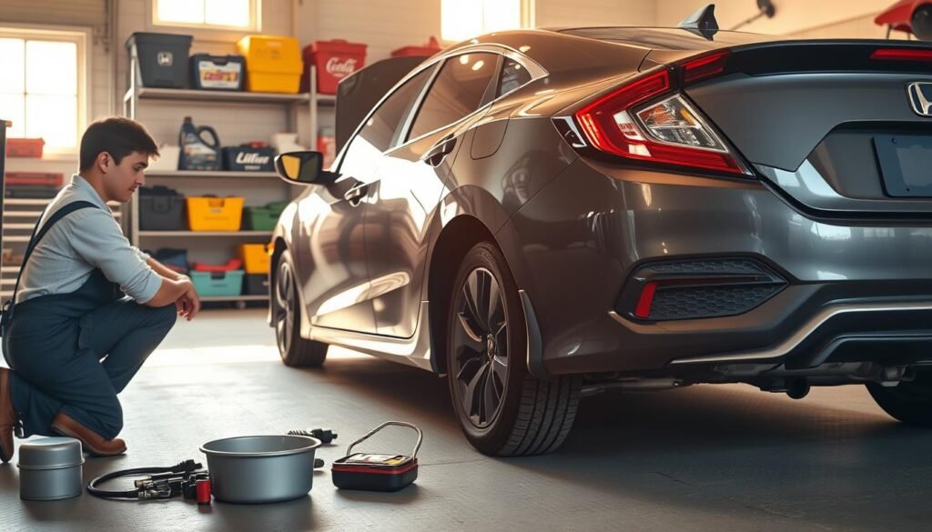 DIY honda civic oil change