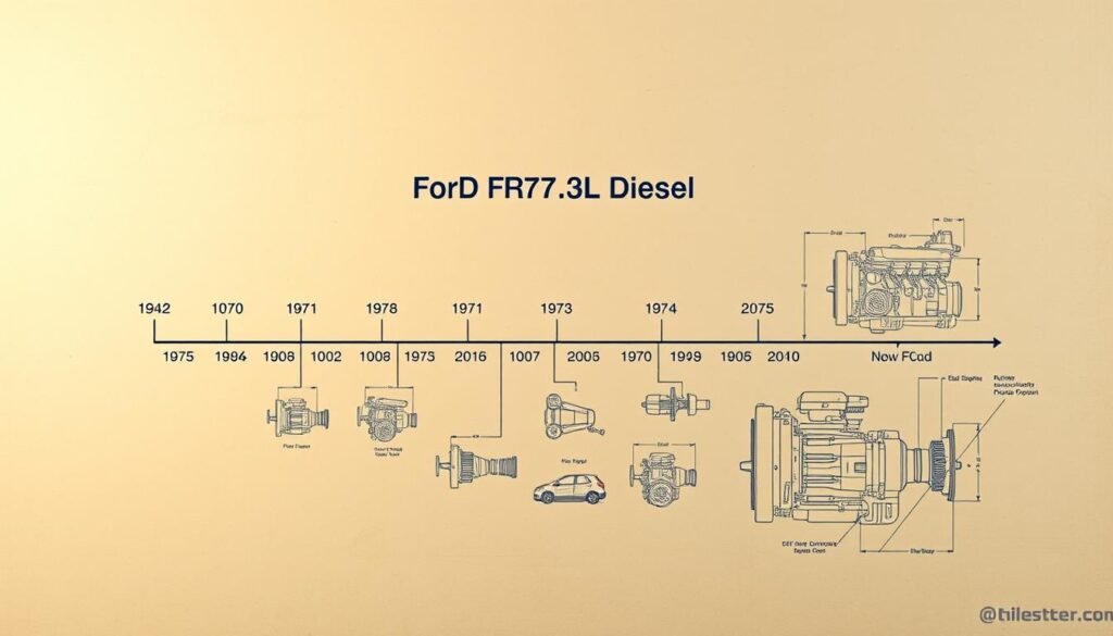 Ford 7.3 production years timeline