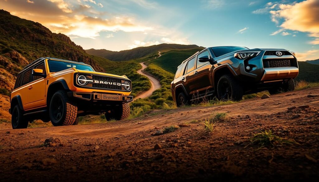 Ford Bronco performance and Toyota 4Runner performance