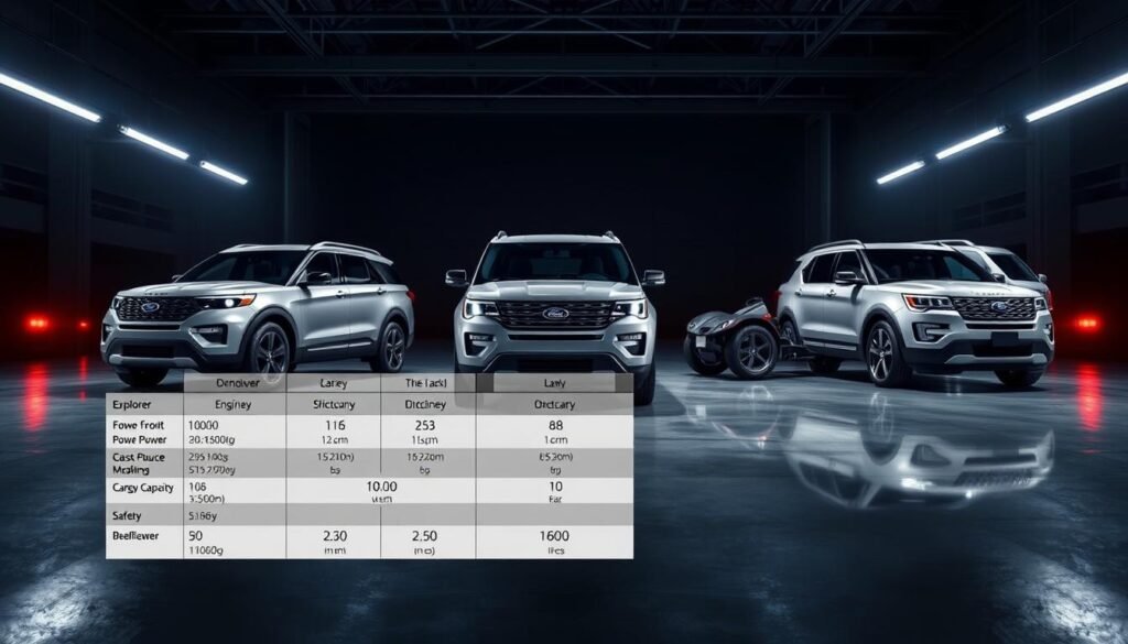 Ford Explorer specs comparison Ford Explorer specs comparison
