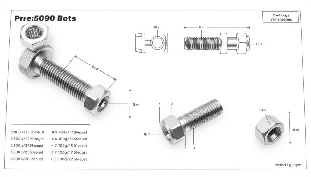 Ford lug bolt torque specifications