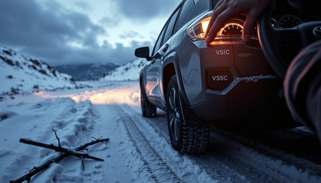 Importance of VSC button in adverse driving conditions