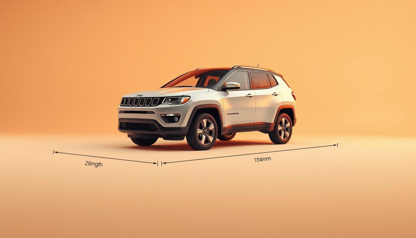 Jeep Compass dimensions overview