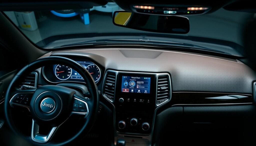 Jeep Grand Cherokee dashboard features Jeep Grand Cherokee dashboard features