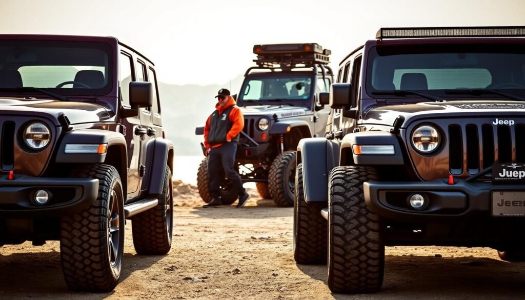 Jeep Wrangler comparison
