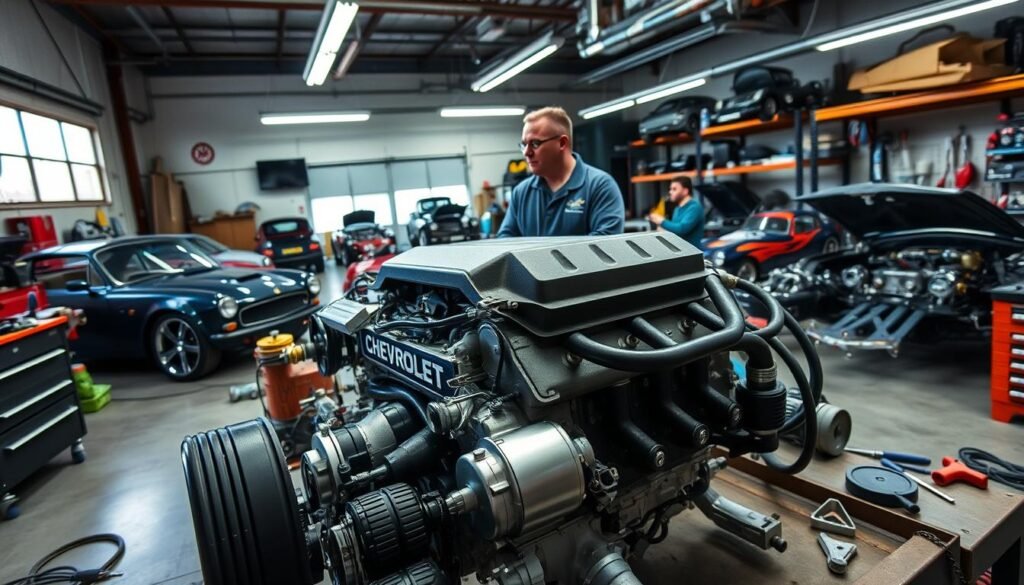 LS engine swaps in automotive customization