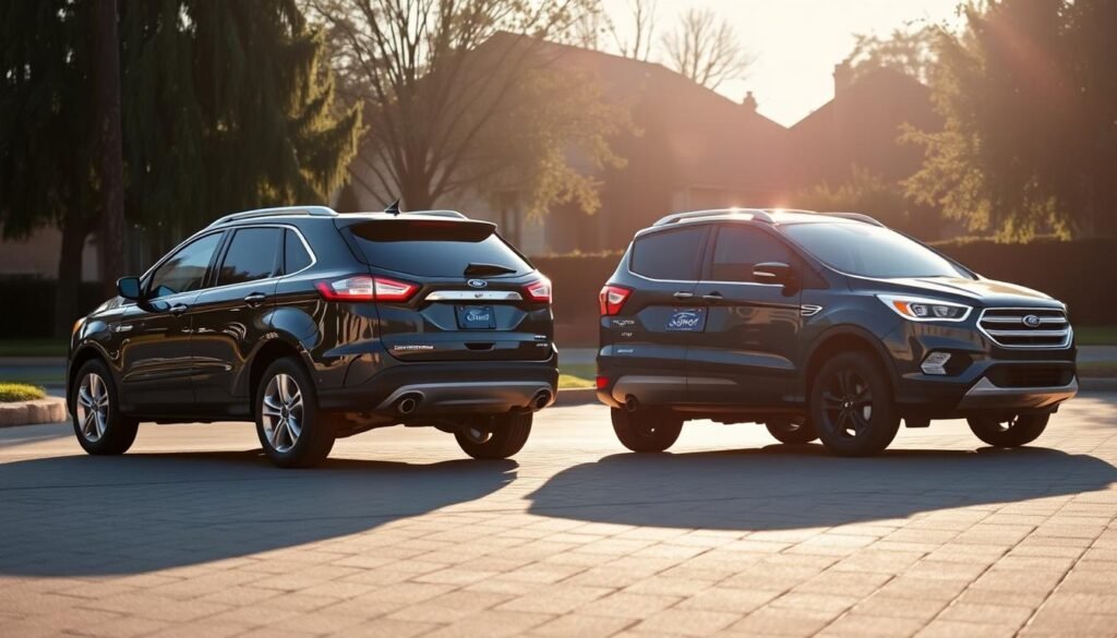 SUV exterior comparison