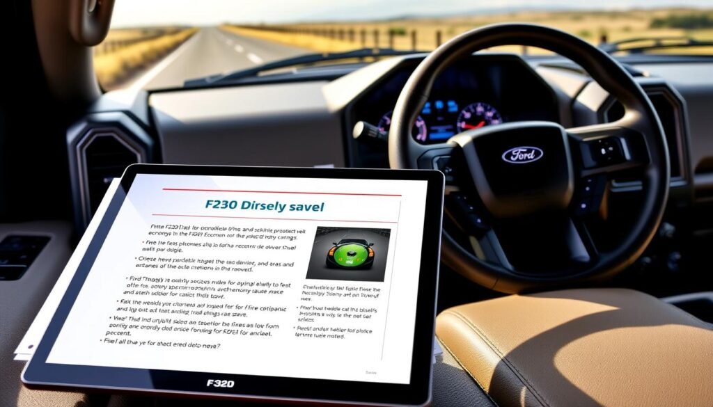 Tips for better Ford F250 fuel economy