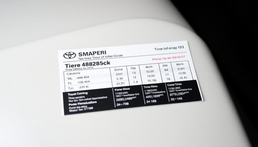 camry tire size information guide