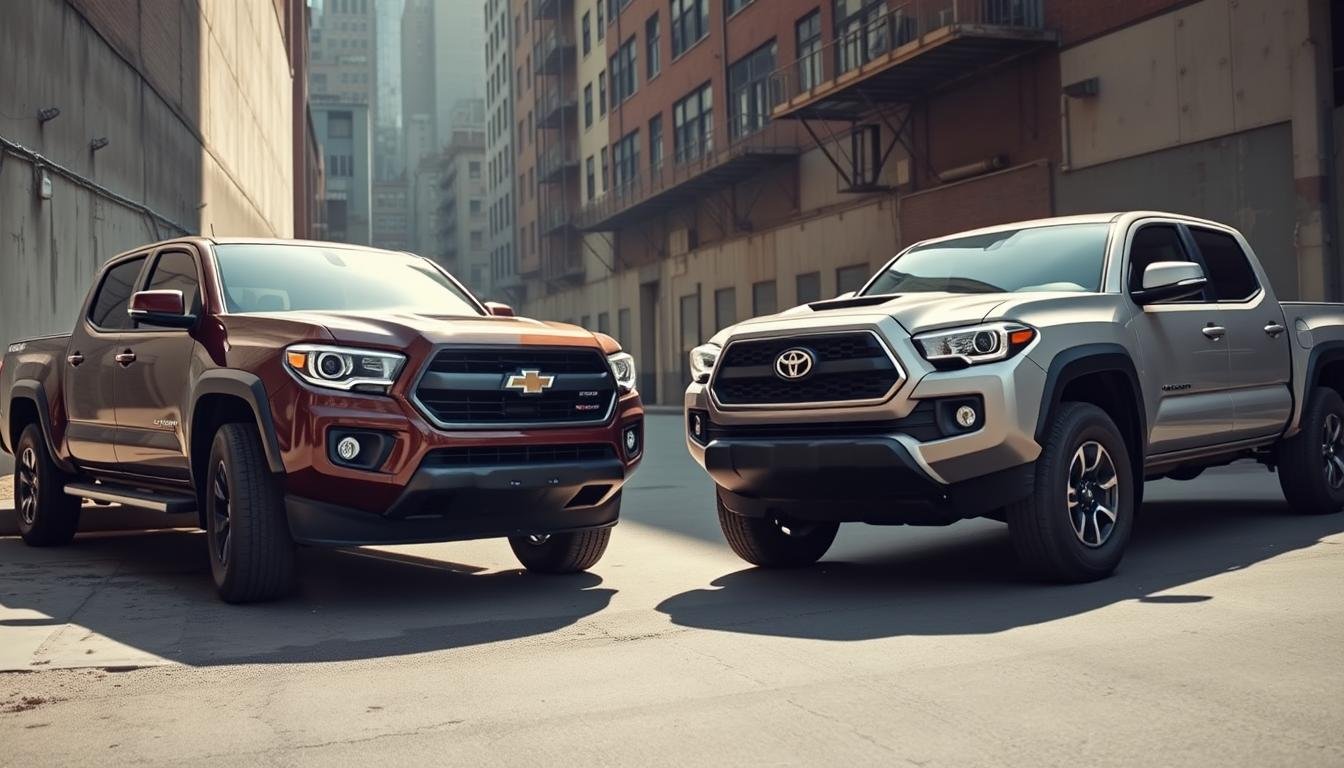 chevy colorado vs toyota tacoma