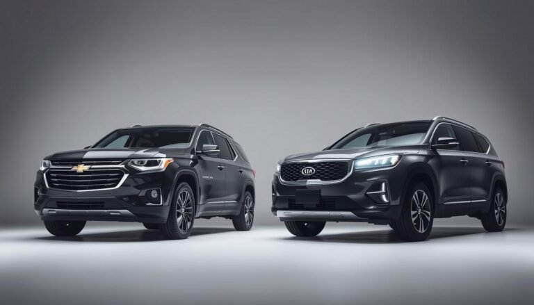 chevy traverse vs kia telluride