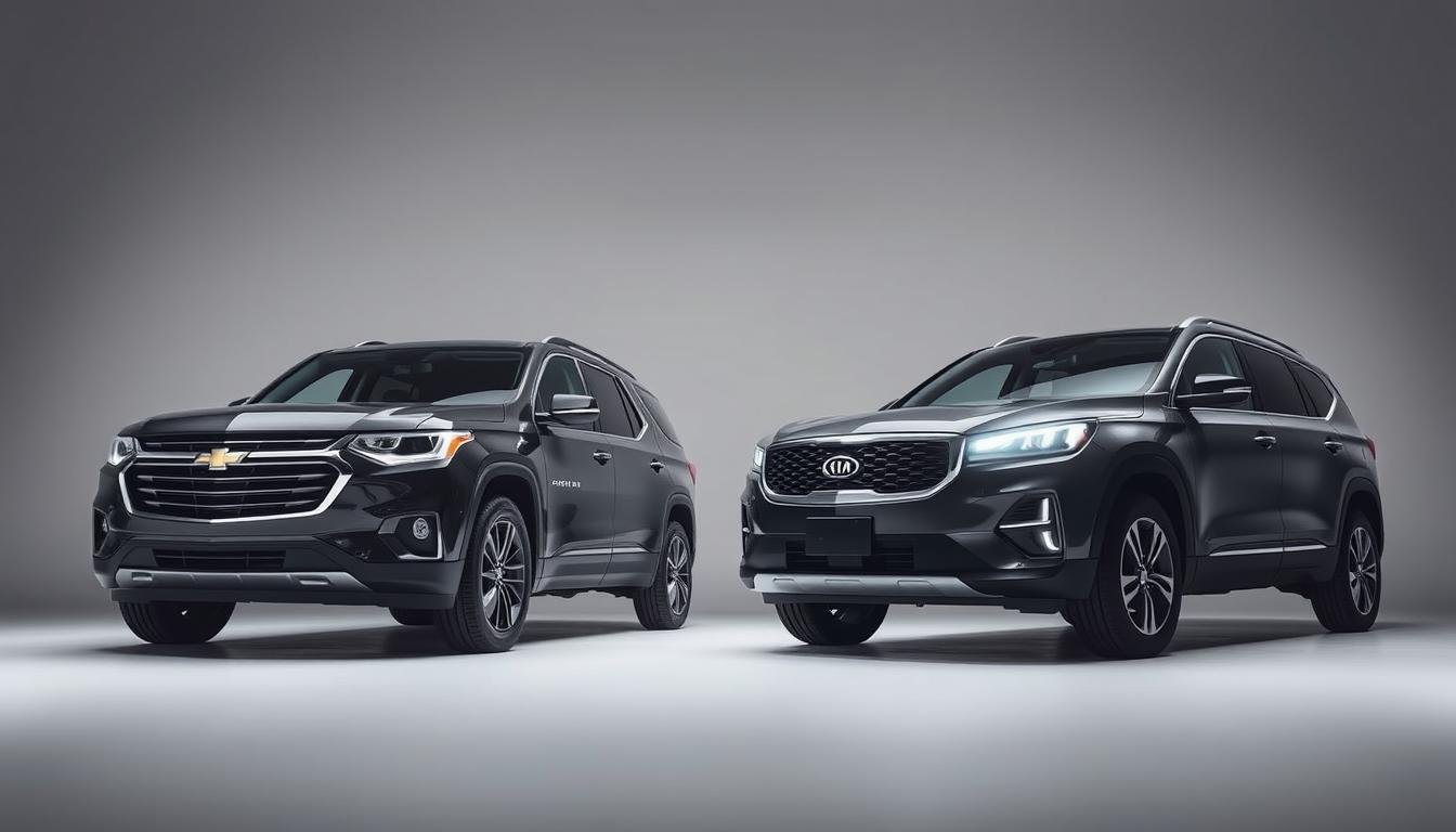 chevy traverse vs kia telluride
