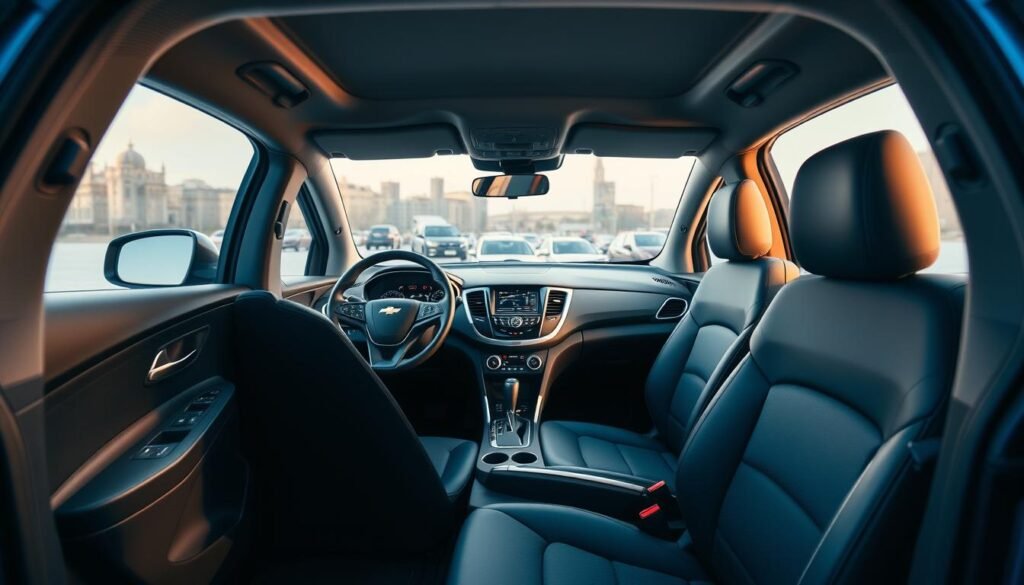 chevy trax interior features