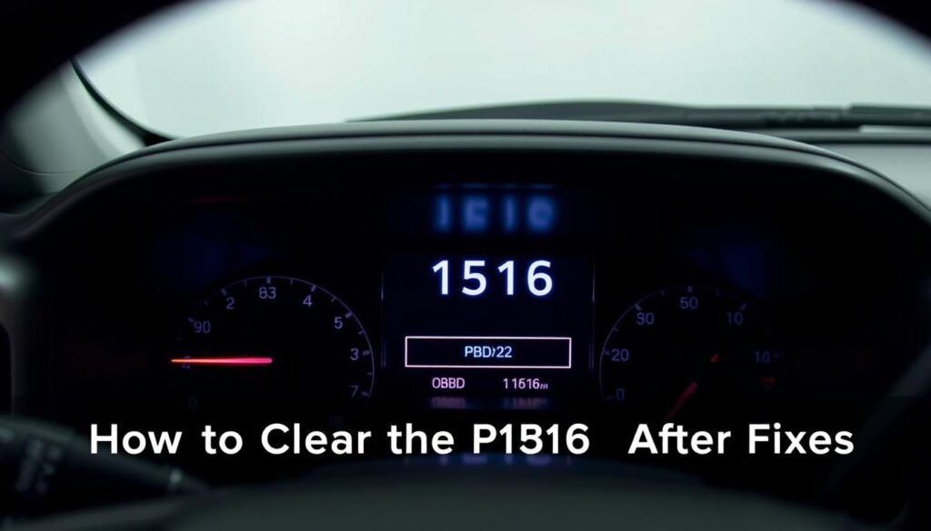 clear p1516 code