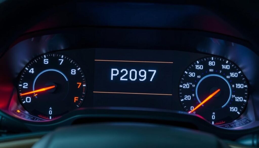 drive with p2097 code