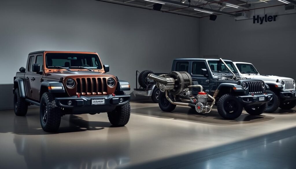 engine options jeep gladiator