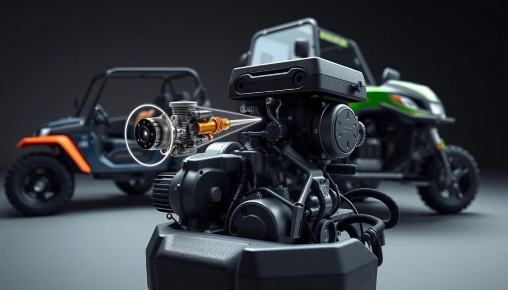 engine performance of the massimo mini utility vehicle
