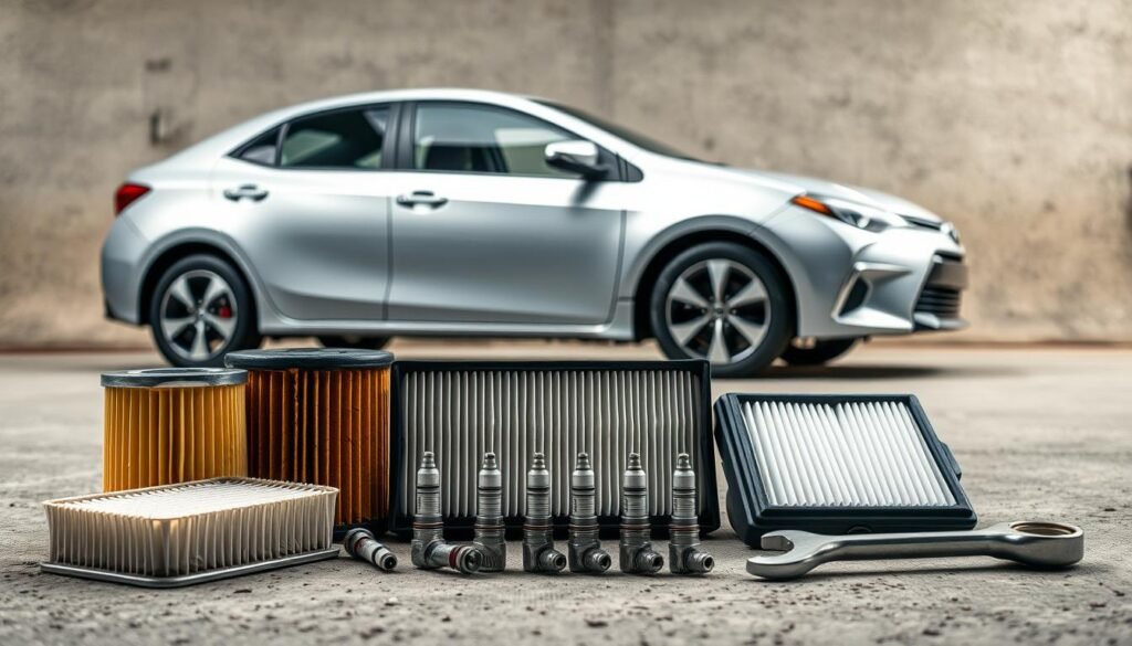 essential maintenance items for Toyota Corolla