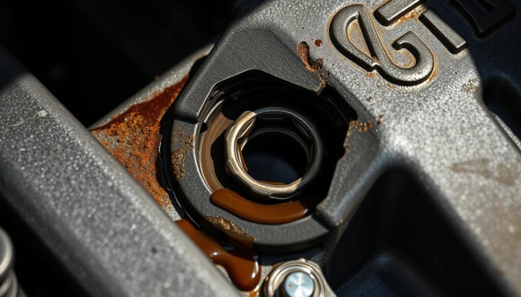 failing oil drain plug gasket failing oil drain plug gasket