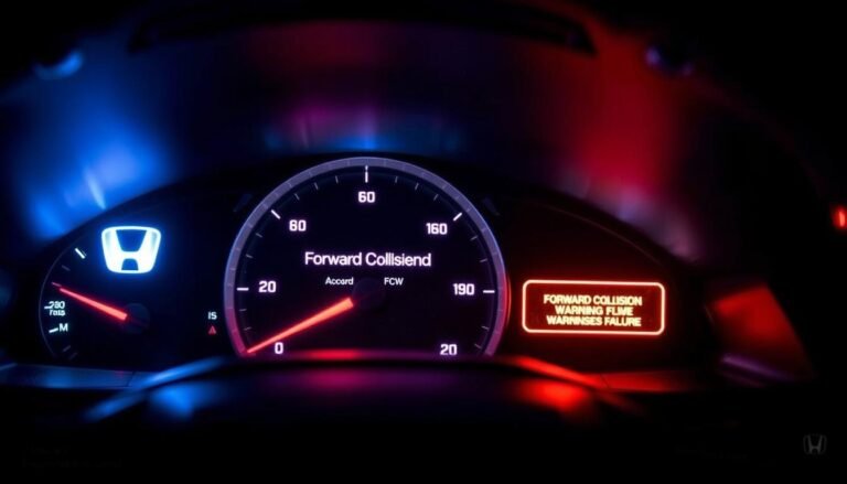 fcw system failed honda accord