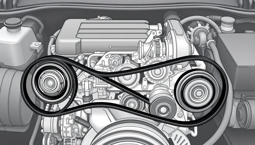 ford 6.7 belt diagram