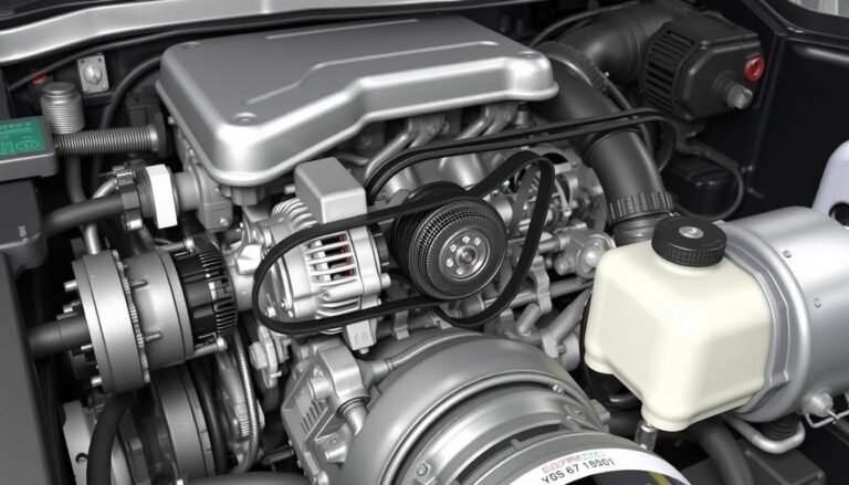 ford 6.7 belt routing single alternator