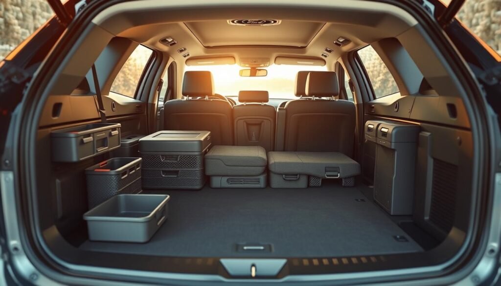 ford edge storage solutions