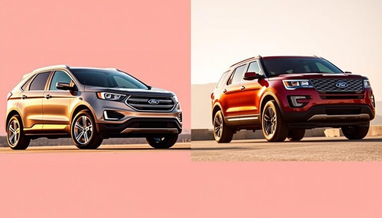 ford edge vs explorer
